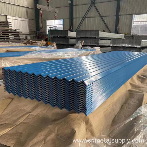 28 Gauge Color Coated Corrugated Steel Sheet